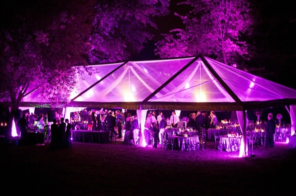 Uplighting in a tent in Boise Idaho Sound Wave Events 