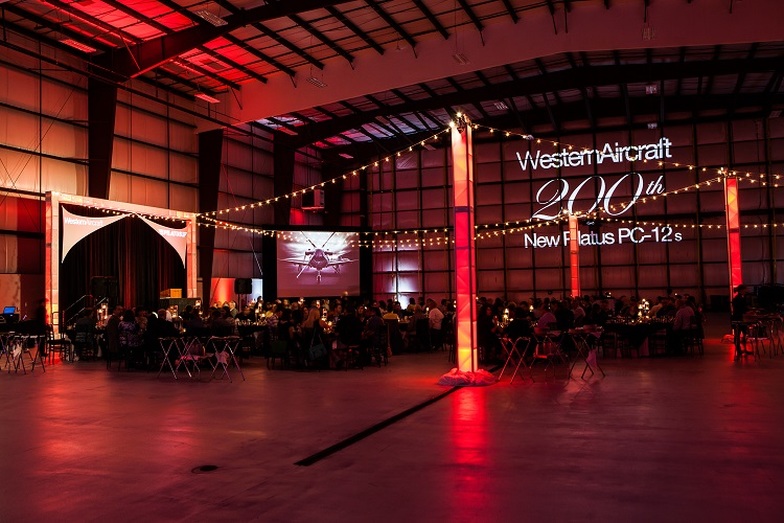 Lighting and Audio Visual in Western Aircraft in Boise Idaho Sound Wave Events