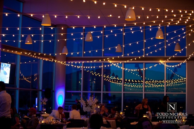 Bistro Lighting at the Steuckle Sky Center in Boise Idaho Sound Wave Events 